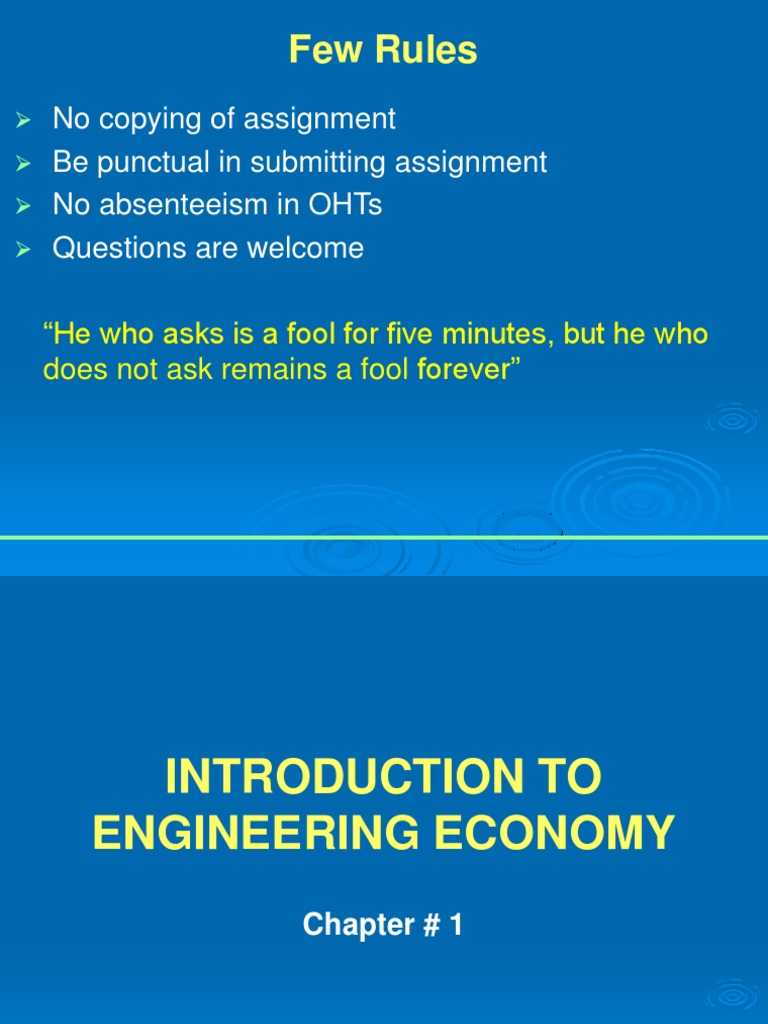 Engineering Economy visual data 6