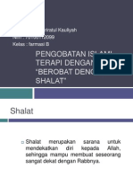 Pengobatan Islami Terapi Dengan Ibadah