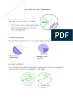 Circle Sector and Segment: Slices