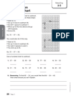 Subtracting On A Hundred Chart: Topic 3