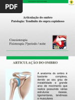 Tendinite Supra Espinhoso