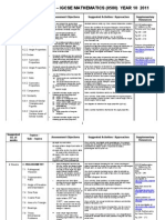 Download Maths IGCSE Scheme of Work 0580_2011 by Yenny Tiga SN24610559 doc pdf
