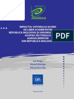 Impactul Viitorului Acord de Liber Schimb Intre Republica Moldova Si Uniunea Europeana Asupra Sectorului Agroalimentar Din Republica Moldova