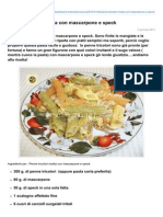 Blog.giallozafferano.it-penne Tricolori Ricetta Con Mascarpone e Speck