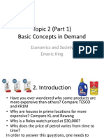 Topic 2 (Part 1) - Basic Concffepts of Demand - 2