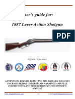 Puma M1887 Lever Shotgun Manual
