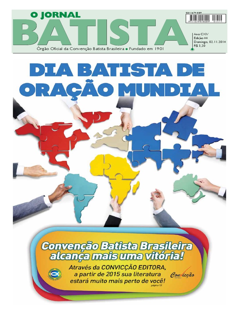 O Jornal Batista - Nº 44 | Batistas | Oração