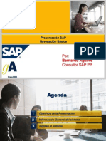 Presentación SAP Navegación Básica