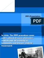 PPP (Presentation, Practice, and Production)