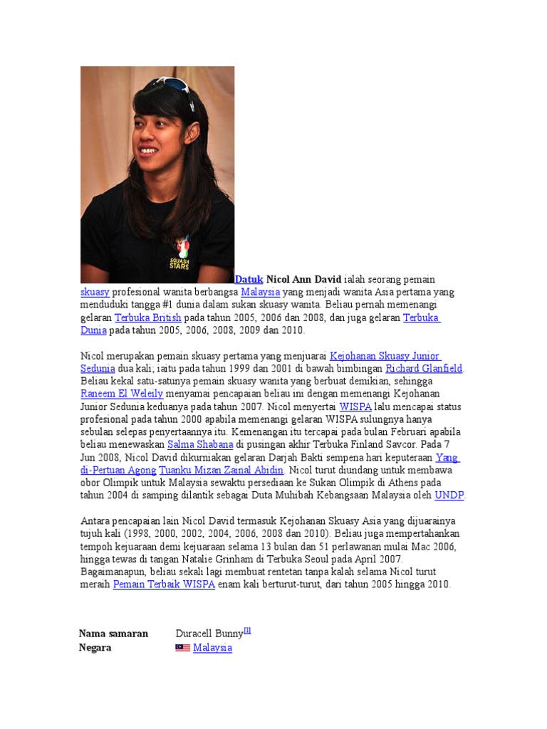 Tokoh Sukan Negara Pdf