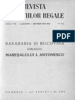 Revista Fundatiilor Regale Anul VIII NR 8 9 1 Iulie 1 August 1941