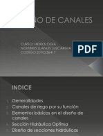 Diseño de Canales