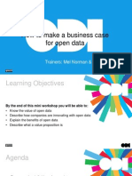 How To Make A Business Case For Open Data