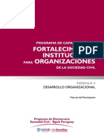 Manual Participante Desarrollo Organizacional