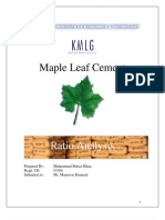 Maple Leaf Cement