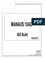 Toshiba Inventec Manaus 10AD Moterboard Notebook Diagrama