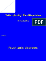 Trihexphenidyl Plus Risperidone