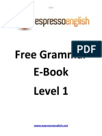Free English Grammar eBook Beginner