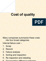 Cost of Quality