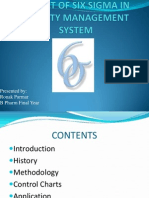 Impact of Six Sigma in Quality Management System