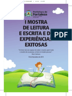 Panfleto Mostra de Leitura e Escrita PDF