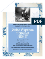 Polar Express Invitation