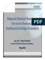 Potencial Minero Proexplo2013