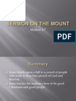 Sermon On The Mount