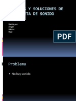 Problemas y Soluciones de Una Tarjeta de Sonido 2