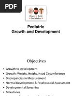 Developmental Milestones