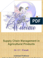 Supply Chain Management For Agricultural Products