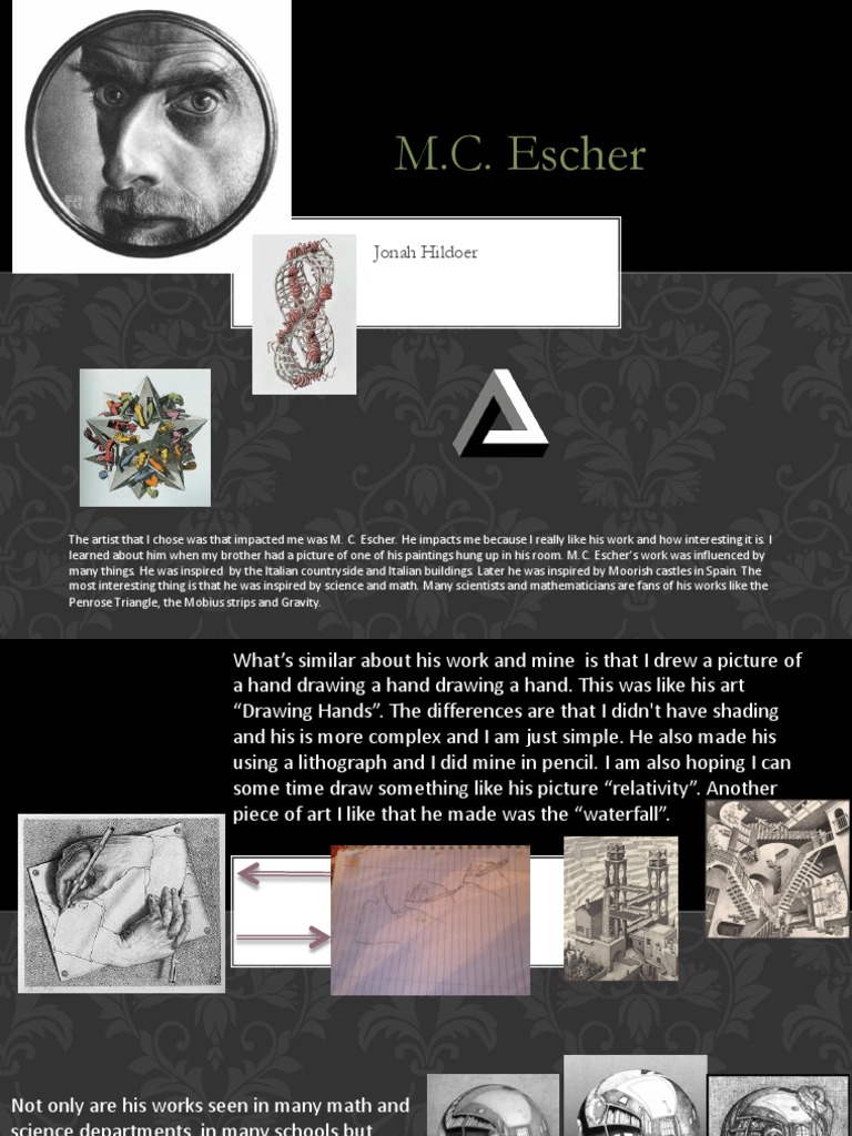 M.C. Escher: Influence and Inspiration | PDF | Art