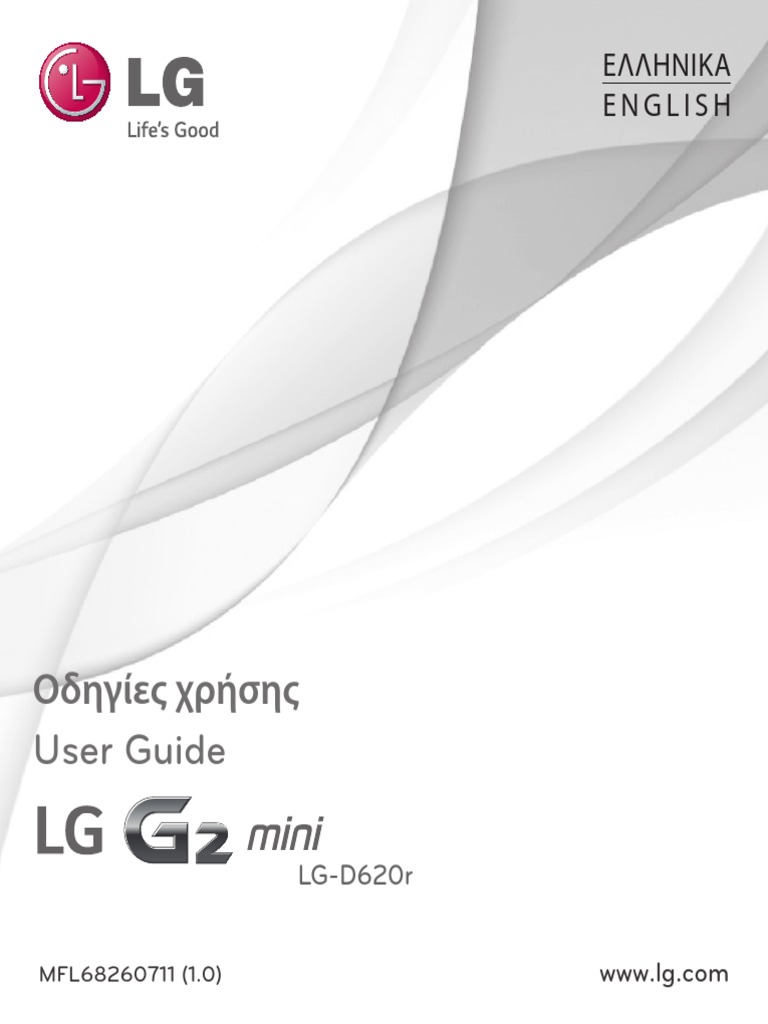LG G2 Mini D620r User Guide - Greek, English | PDF