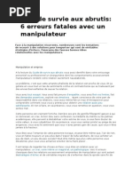 Guide de Survie Aux Abrutis