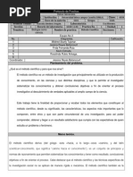 Practica de laboratorio el método cientifico