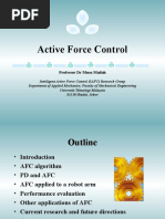 Active Force Control: Professor DR Musa Mailah