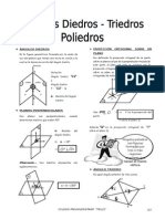 IV BIM - 4to. Año - GEOM - Guía 2 - Ángulos Diedros y Triedr