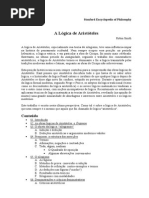 Smith - Lógica de Aristoteles