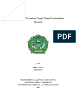 Teori Rostow Terhadap Tahap-Tahap Pertumbuhan Ekonomi