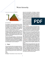 Waste Hierarchy