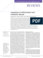 Adipokines in Inflammation and Metabolic Disease