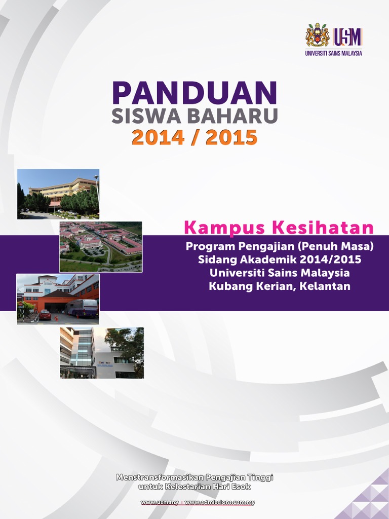 Buku Panduan Siswa Baharu K Kesihatan 2014 Pdf
