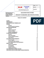 Project Standards and Specifications Gas Detection Systems Rev01