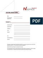 Nzomics Enzyme Order Form