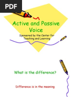 Download Active and Passive Voice by nobalm SN24621380 doc pdf