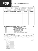 Project 1 Unit 1 Test PDF | PDF | Grammar | Cognition
