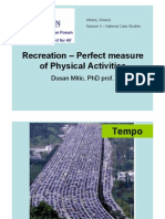 1 - Recreation – Perfect measure of Physical Activities  – Mitic.pdf
