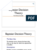 Bayesian Decision Theory: Prof. Richard Zanibbi