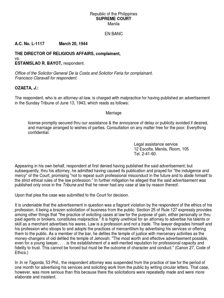 Pale Full Text PDF Lawyer Misrepresentation