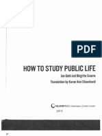 How To Study Public Life